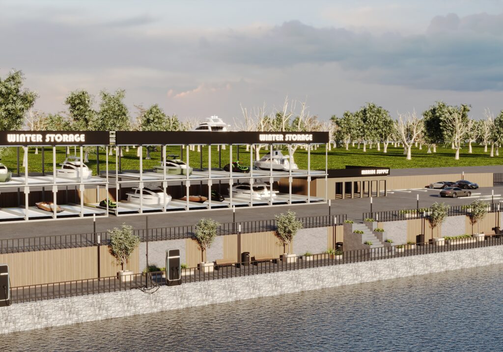 Mill Basin Promenade — Waterfront Marina Concept